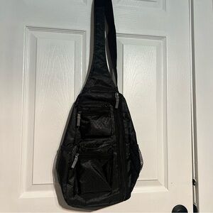 Thirty-One Black Sling Backpack